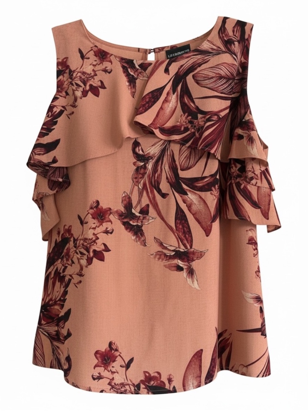 Liz Claiborne
Liz Claiborne Career Cold-Shoulder Floral Blouse
